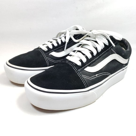 Vans Other - Vans Men's Size 8 Old Skool Black White Sneakers